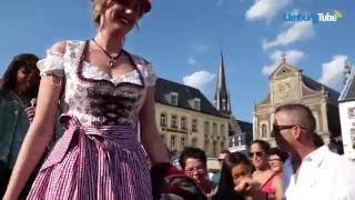 Lederhosenland Modeshow Markt Sittard [upl. by Bausch364]