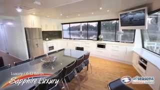 Sapphire Luxury Houseboat  All Seasons Houseboats Mildura [upl. by Nari563]