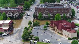 WLOS BILTMORE VILLAGE FLOODING [upl. by Quiteris]