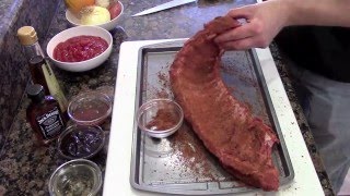 Baby Back Rib and Sauce Recipe Stupid GoodMust Watch [upl. by Hnib950]