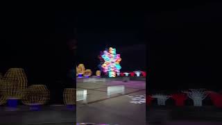 Drivethru Light Show at Kensico Dam Plaza in Valhalla shorts holidays holidaylights [upl. by Babbette475]