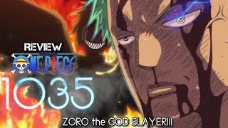 HOW HUMAN SURPASS GODS One Piece 1035 First React [upl. by Tahpos574]