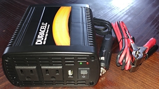 DURACELL HIGH POWER INVERTER 400 WATTS PART DRINV400 Ep1 [upl. by Petronilla]