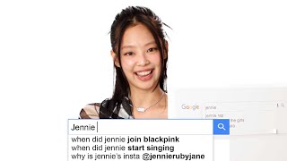 JENNIE Answers The Webs Most Searched Questions  WIRED [upl. by Tabbitha]