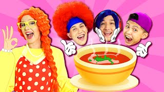 Mommys Soup  Nursery Rhymes amp Kids Songs  Dominoki [upl. by Cleodal]