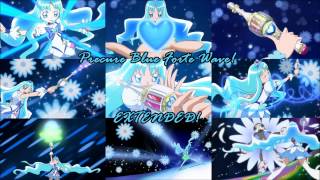 HeartCatch Precure  Precure Blue Forte Wave EXTENDED [upl. by Anaitat]