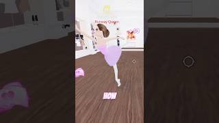 How to spin like a ballerina in dti 🩰 roblox robloxdti robloxfyp dresstoimpressroblox fyp ￼ [upl. by Lednew]