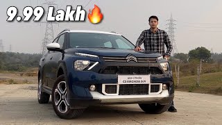 Base ke Price me TOP MODEL🔥 2024 Citroen C3 Aircross Drive Review [upl. by Mackenzie]