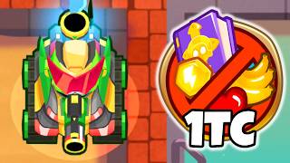 Is Churchill 1 TOWER CHIMPS Finally Possible Bloons TD 6 [upl. by Adest]