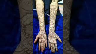 Bridle mehndi hand [upl. by Nakre283]