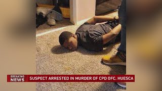 Man wanted in connection with murder of fallen Chicago police officer taken into custody [upl. by Jarid]