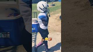 Panthers NG 7 Jaylen Watson amp MLB 8 Elijah Ruffin team up for the fumble recovery youthfootball [upl. by Ayaladnot]