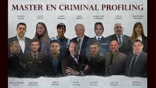 Webinar Behavior amp Law Master en Perfilación Criminal Criminal Profiling [upl. by Melone]