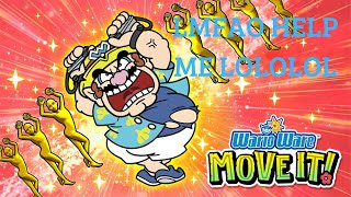 WarioWare Move It BRO THE GAME IS SO DIFFICULT TO PLAY LOL HELP  Ep1 [upl. by Ahsienom368]