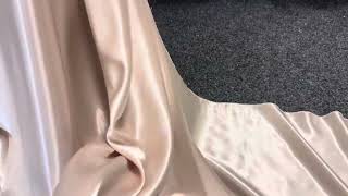 Beige Polyester Stretch Satin  Courage [upl. by Madanhoj]