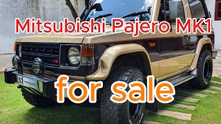 Mitsubishi Pajero MK1 Short Wheel Base for sale [upl. by Asirem]