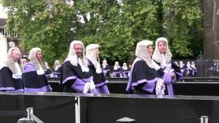 Lord Chancellors breakfast  judges arrival [upl. by Ardnat868]