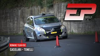 Casolari  Tonelli  Renault Clio R3C  Slalom Baiso 2024 [upl. by Anaert195]