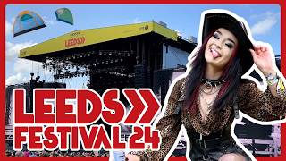 STORMY Leeds Festival 2024 Vlog  blink182 Spiritbox Liam Gallagher Ashnikko [upl. by Hako]