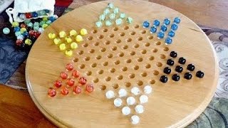 Chinese Checkers game tricks in tamil  chinese checkers game how to play  indoor board game [upl. by Leinod]