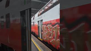 ÖBB Cityjet Dosto Einfahrt REX1 nach Breclav in Wien Praterstern [upl. by Lai]