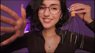 ASMR Friend Gives You A Head Massage [upl. by Sholes]