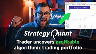 Trader uncovers his profitable algorithmic trading portfolio  strategyquant profit [upl. by Alroi]