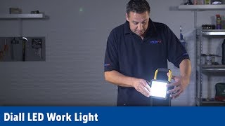 Diall LED Work Light Screwfix [upl. by Saeger]