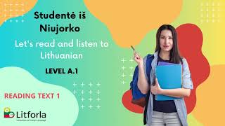 LITHUANIAN Reading Text for Improving Your PRONUNCIATION LISTENING and READING skills [upl. by Kylynn]