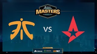 Astralis vs Fnatic  Map 2 Mirage  Semi Finals  Dreamhack Marseillle 2018 [upl. by Rock]