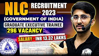 NLC Recruitment 2023  Graduate Executive Trainee  Know Important Dates  Complete Details [upl. by Valencia]