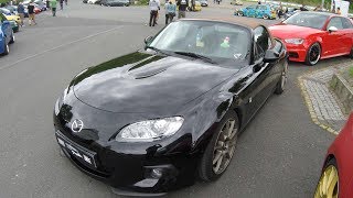 MAZDA MX5 ROADSTER  SPARCO WHEELS  BLACK COLOUR  WALKAROUND [upl. by Biamonte897]