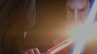 Anakin Skywalker VS Count Dooku and 4 Magnaguards SFXDialogue Only [upl. by Antony665]