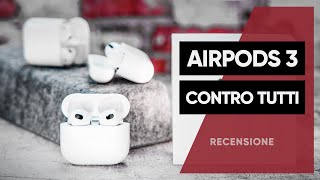 AIRPODS 3 contro tutti RECENSIONE [upl. by Clintock]