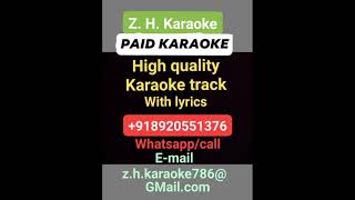 DHEEME DHEEME GAON KARAOKE ZUBEIDAA KAVITA KRISHNAMURTHY [upl. by Ahsikahs592]