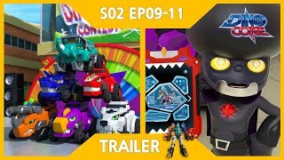 DinoCore Trailer Series  Dino Star Contest  Galaxy Stone  Robot Animation  S02 EP0911 [upl. by Adnyc558]