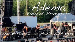 Adema  Violent Principles Live at Midsummer Music Fest 2023 [upl. by Ahsinroc685]