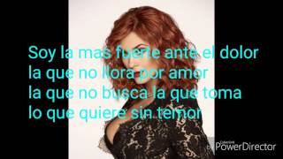 Aracely Arámbula Yo no Nací para Amar letra [upl. by Anelra]