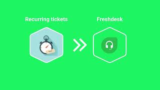 Freshdesk  Recurring Tickets  Freshworks Marketplace [upl. by Ajiat975]