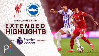 Liverpool v Brighton  PREMIER LEAGUE HIGHLIGHTS  1122024  NBC Sports [upl. by Idnil]