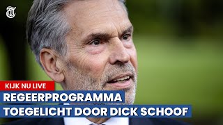 KIJK TERUG Premier Schoof licht plannen uit regeerprogramma toe [upl. by Rolo225]