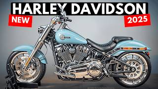 7 NEW Harley Davidson Motorcycles For 2025 [upl. by Mata]