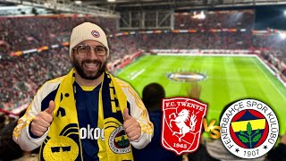 TWENTE vs FENERBAHCE 🤩🏆 ESKALATION 😨 Stadionvlog [upl. by Attiuqal]