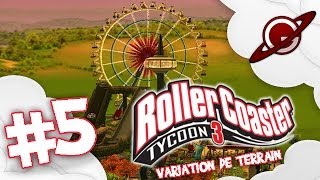 Roller Coaster tycoon 3  Lets Play 5 Variation de Terrain FR [upl. by Olleina635]