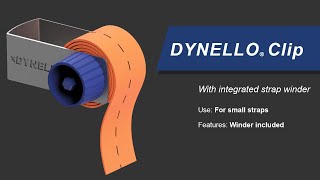 DYNELLO® Clip with integrated strap winder  Drill strap winder [upl. by Ardnic]