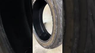 Low tire pressure internal failure mechanic automotive tirerepair tires [upl. by Pallas]