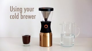 How to make Cold Brew coffee with the Asobu Cold Brew [upl. by Yecal]