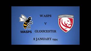 Wasps vs Gloucester on 8 January 1994 [upl. by Bik]