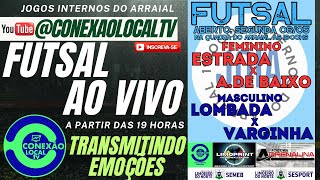 Futsal  Jogos Internos do Arraial [upl. by Cassie]