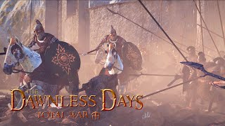 THE CLOSEST HELMS DEEP SIEGE EVER  Dawnless Days Total War Multiplayer Siege [upl. by Trever]